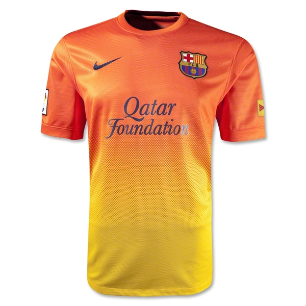 barcelona jersey color