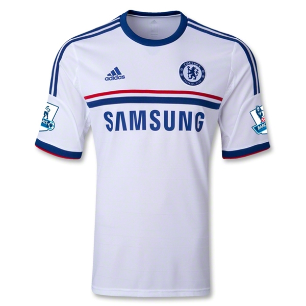 Adidas Mens Navy Blue Gold Samsung Chelsea Football Soccer Club Jersey Sz  Small