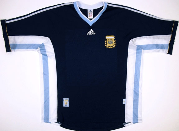 argentina away jersey