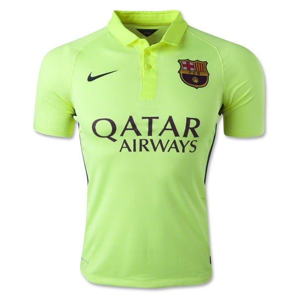 barcelona neon jersey